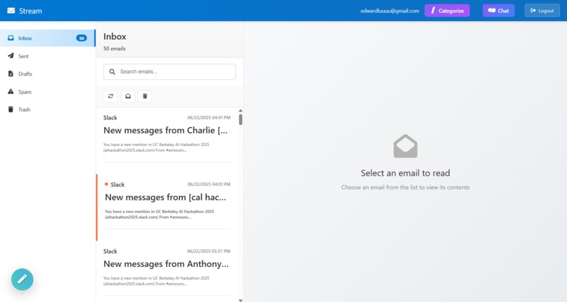 Stream - Smart AI Email Agents – screenshot 2