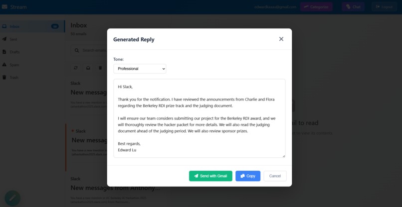 Stream - Smart AI Email Agents – screenshot 4