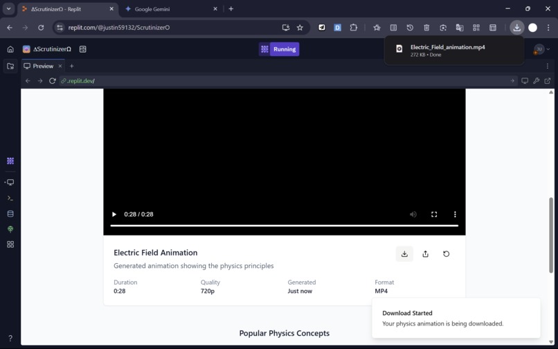 ∆ScrutinizerΩ – screenshot 2