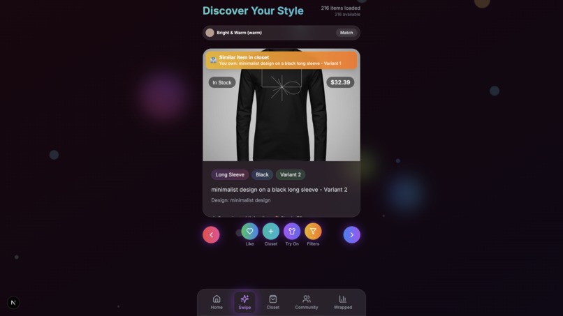 FitCheck – screenshot 1