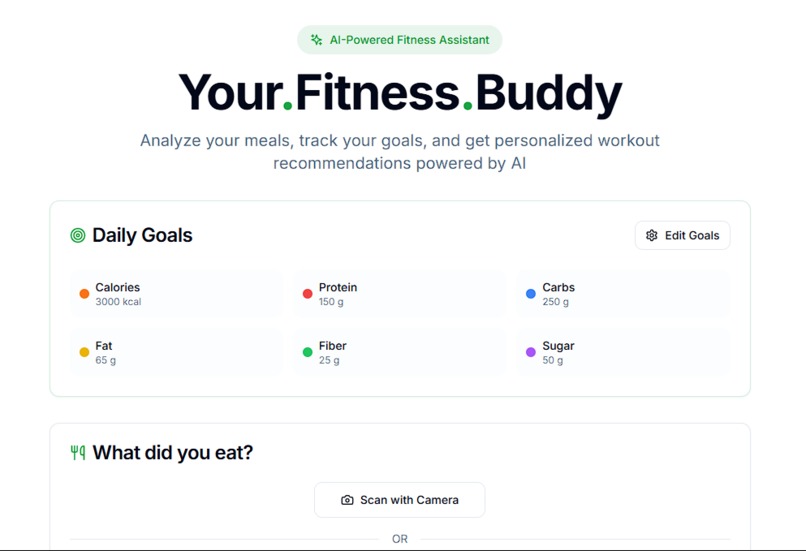 Grub2Gym – screenshot 1