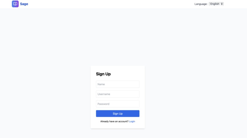 Sage – screenshot 1