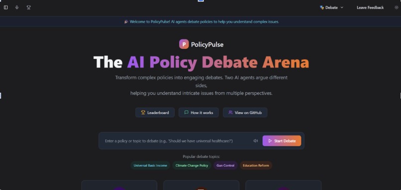 PolicyPulse – screenshot 1