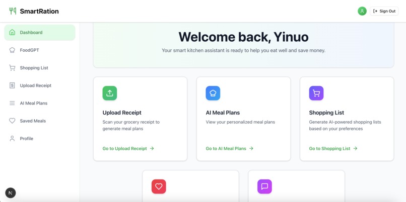SmartRation – screenshot 4