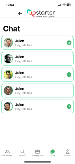 UpStarter – screenshot 2