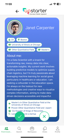 UpStarter – screenshot 3