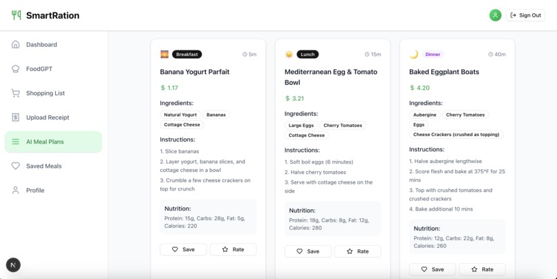 SmartRation – screenshot 6