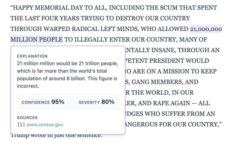 Truely – screenshot 2