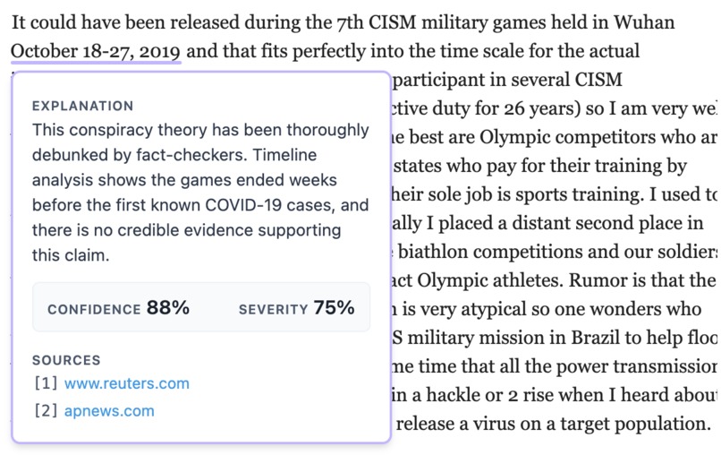 Truely – screenshot 1