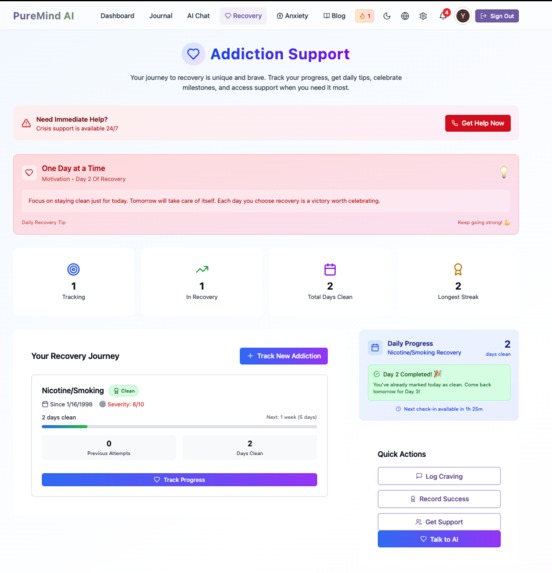 PureMind AI – screenshot 2