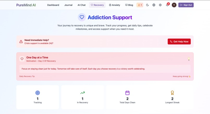 PureMind AI – screenshot 3