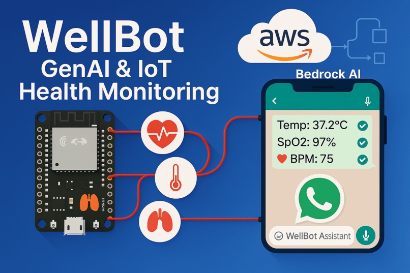 WellBot: GenAI & IoT-Powered Real-Time Health Companion – screenshot 1