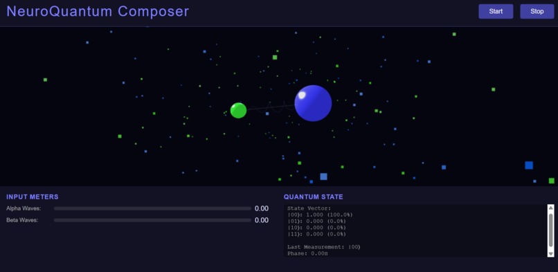 NeuroQuantum-Composer – screenshot 1