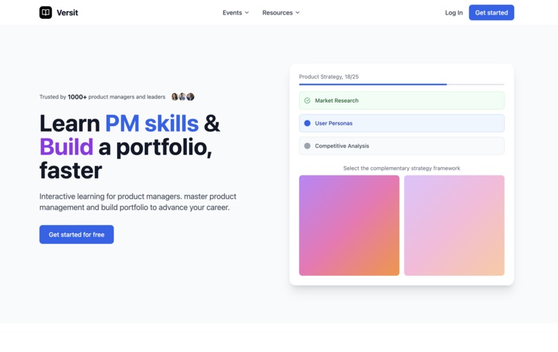 Versit – screenshot 1