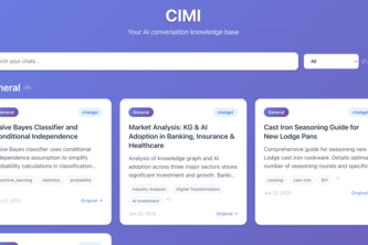 CIMI - Chat Information Management Interface