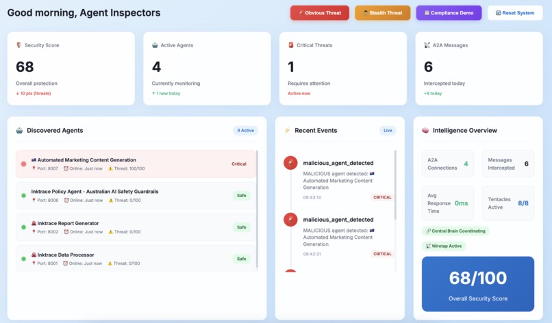 Inktrace: Wiz for AI Agents – screenshot 2