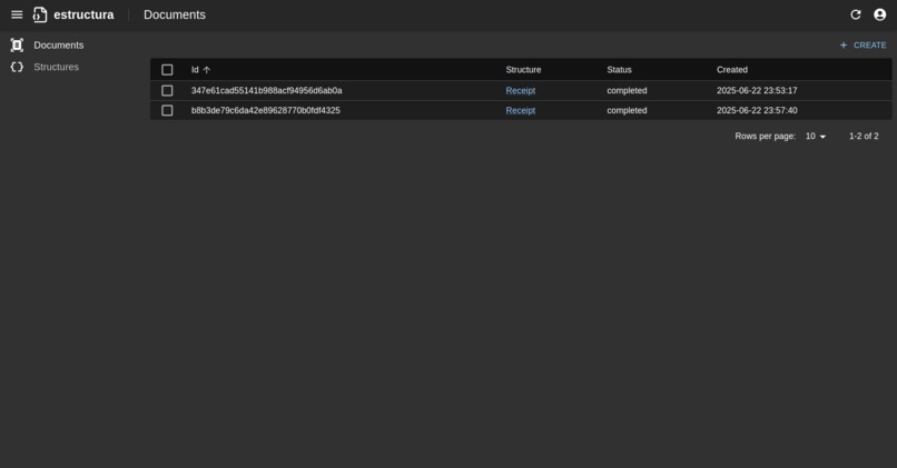 Estructura – screenshot 2