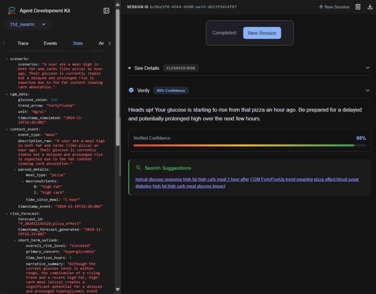 Glycemic Sentinel – screenshot 2