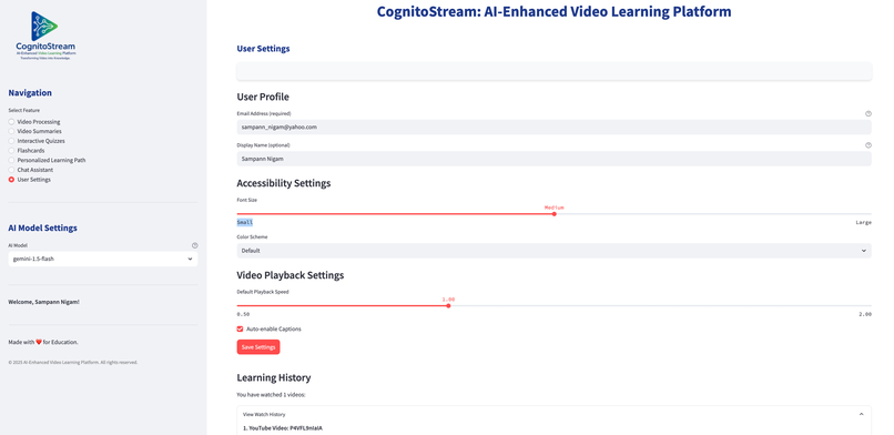 Cognito Stream – screenshot 4