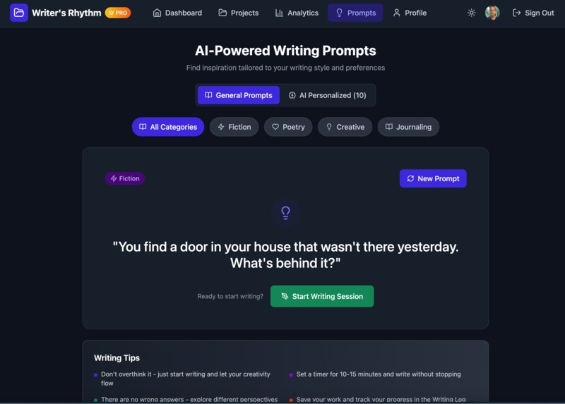 Writer's Rhythm – screenshot 4