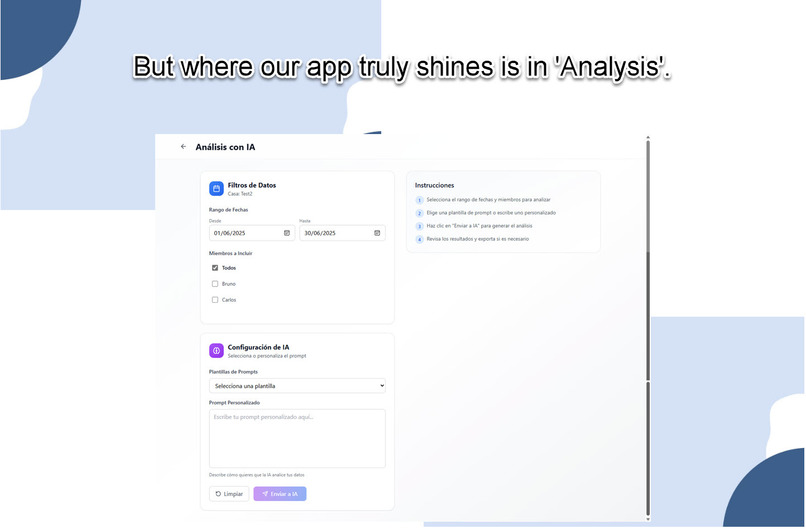 AI-Powered Expense Analysis for Shared Living – screenshot 8