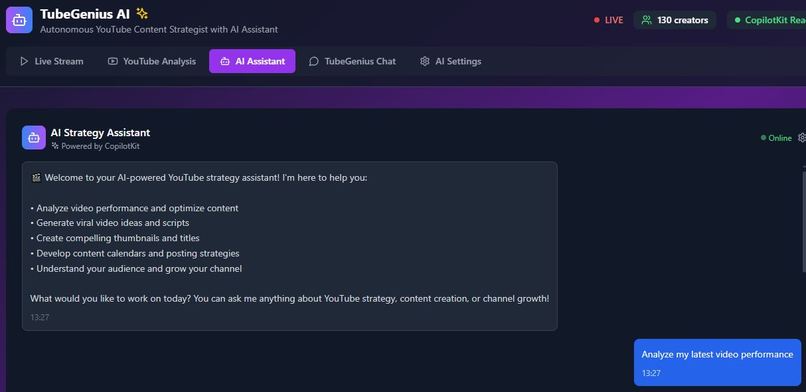 Tubegenius AI – screenshot 2