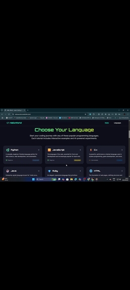 Hello world – screenshot 2