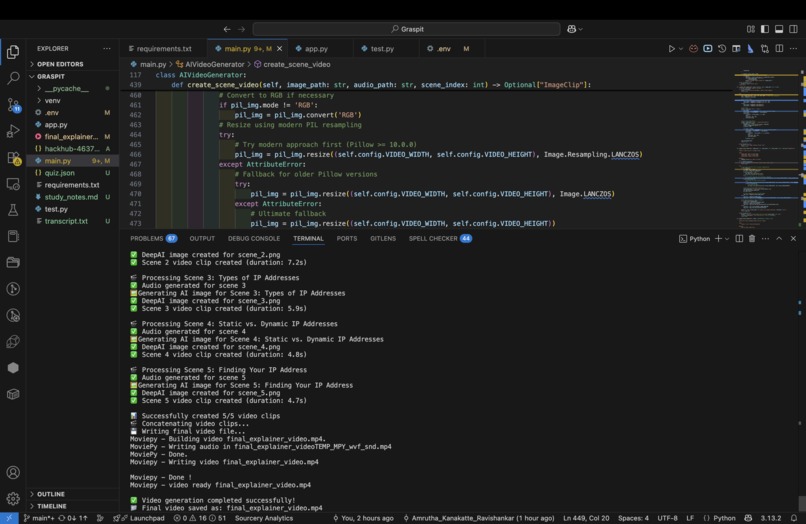 GraspIt – screenshot 2
