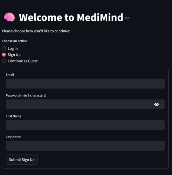 MediMind – screenshot 1