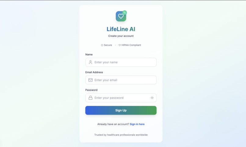 LifeLine AI – screenshot 5