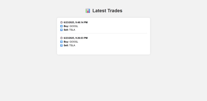 Porfolio-manager – screenshot 1