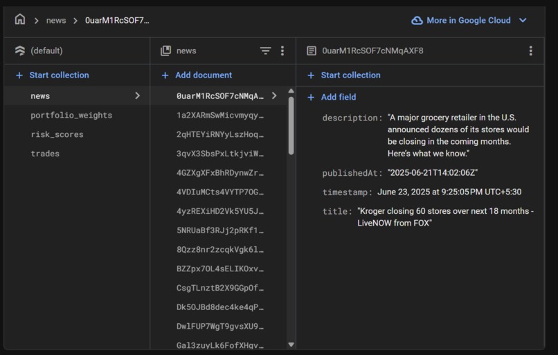 Porfolio-manager – screenshot 2