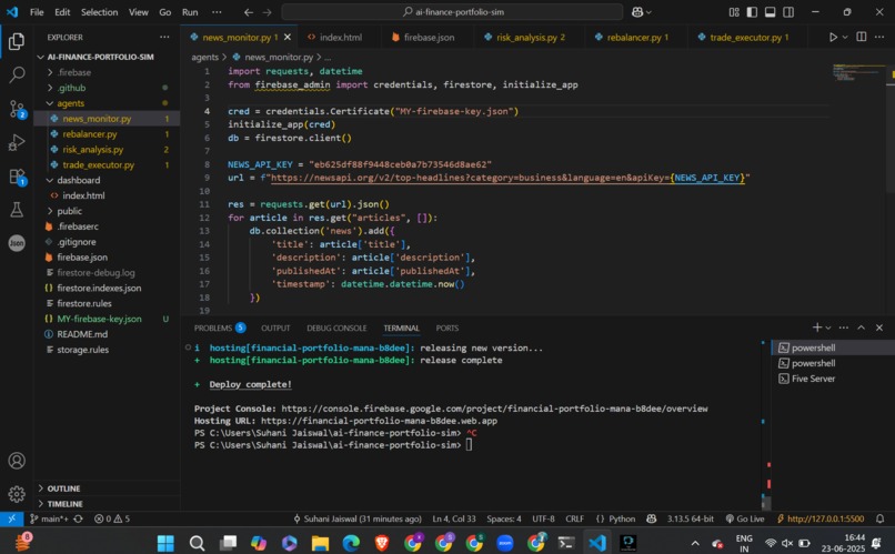 Porfolio-manager – screenshot 4