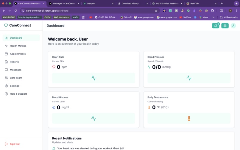 CareConnect – screenshot 2