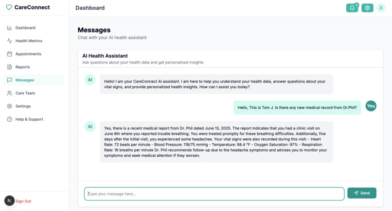 CareConnect – screenshot 5