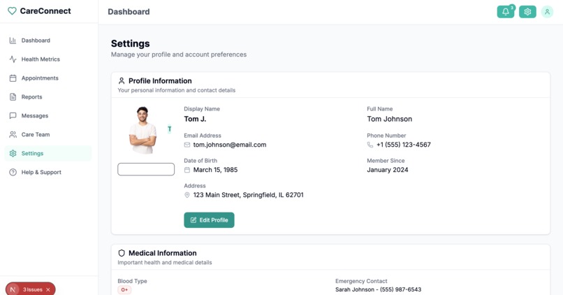 CareConnect – screenshot 8