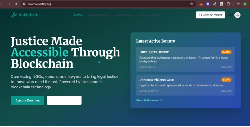 HakiChain  – screenshot 1