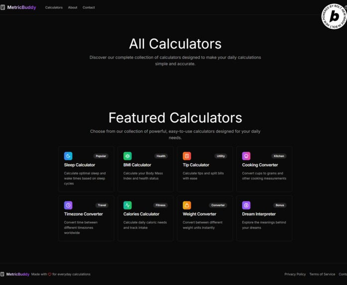 Metricbuddy – screenshot 3