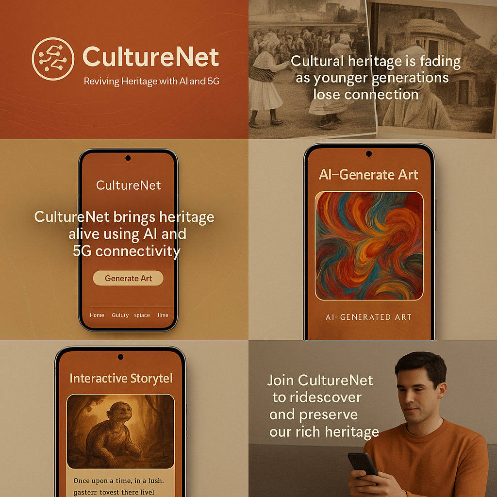 CultureNet: Preserving Art with Generative AI and 5G | Devpost