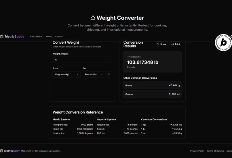 Metricbuddy – screenshot 5