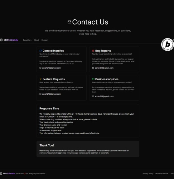 Metricbuddy – screenshot 13