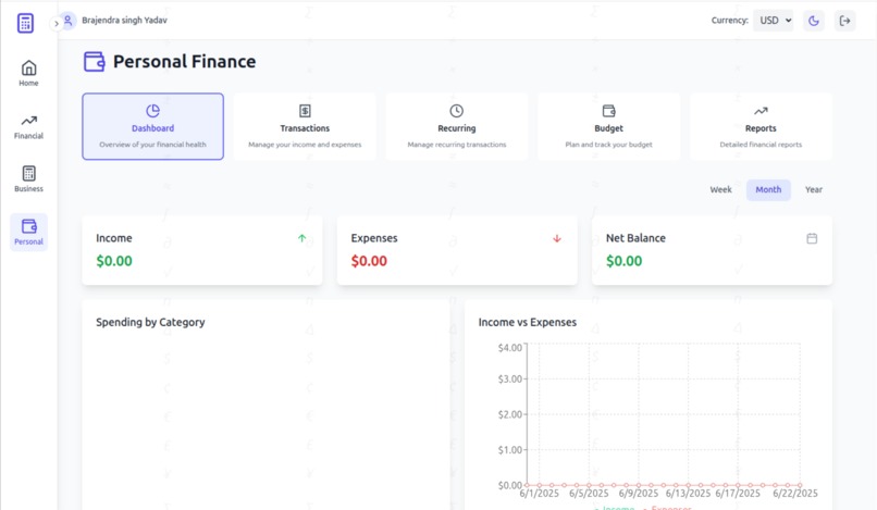 finanalytics – screenshot 3