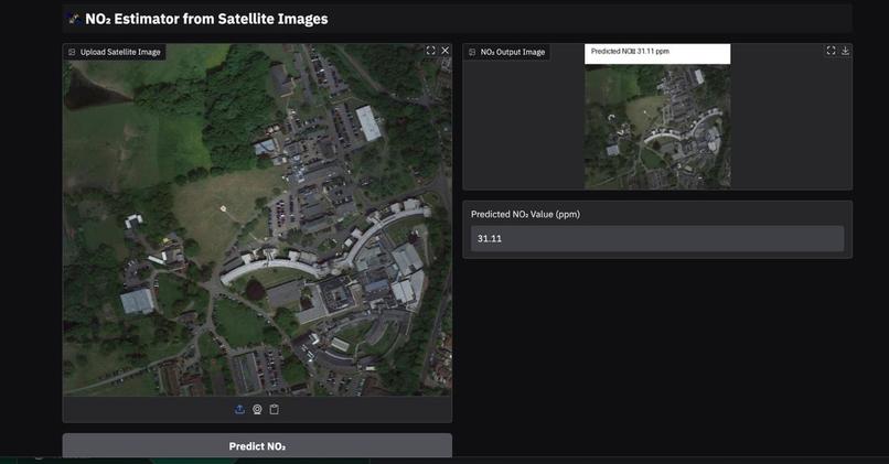 Air Quality (NO2) estimation using CNNs – screenshot 1