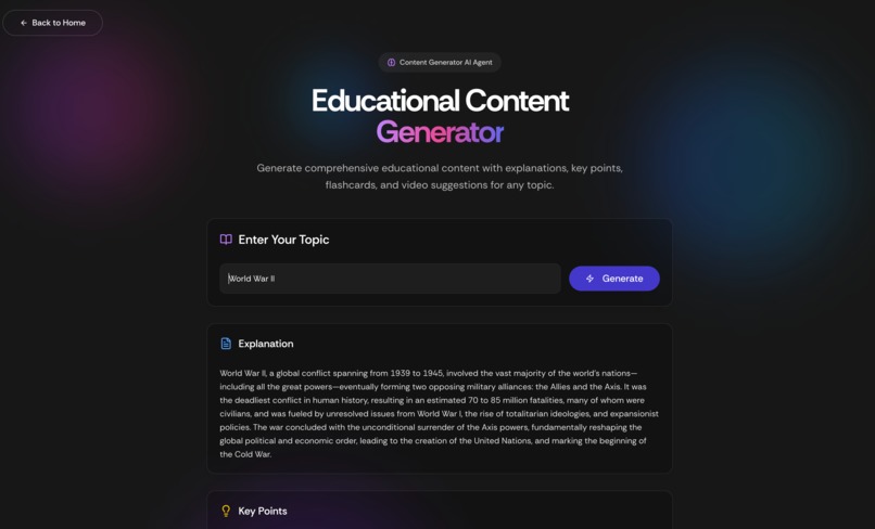 Edu.AI – Multi-Agent Educational System for Brazil – screenshot 7
