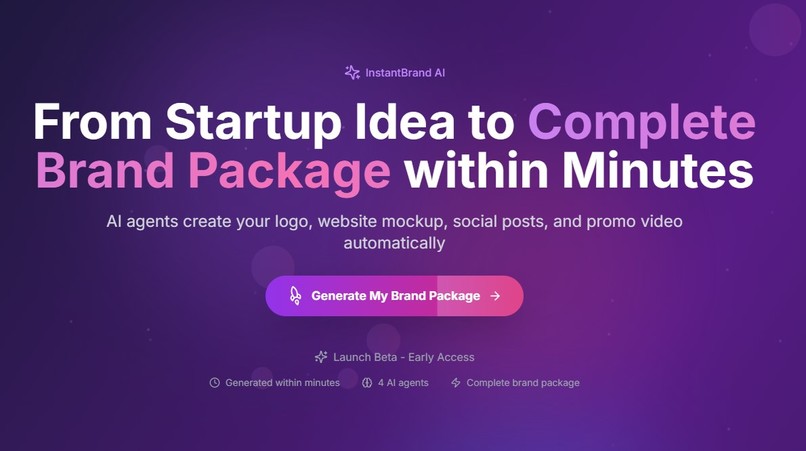 InstantBrand AI – screenshot 1