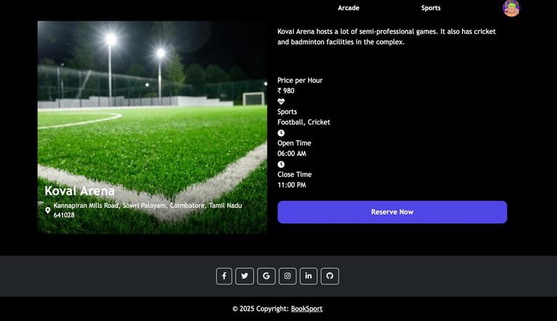 Book Sports – screenshot 2
