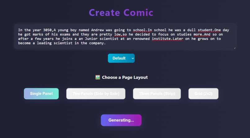 WordToon – screenshot 2