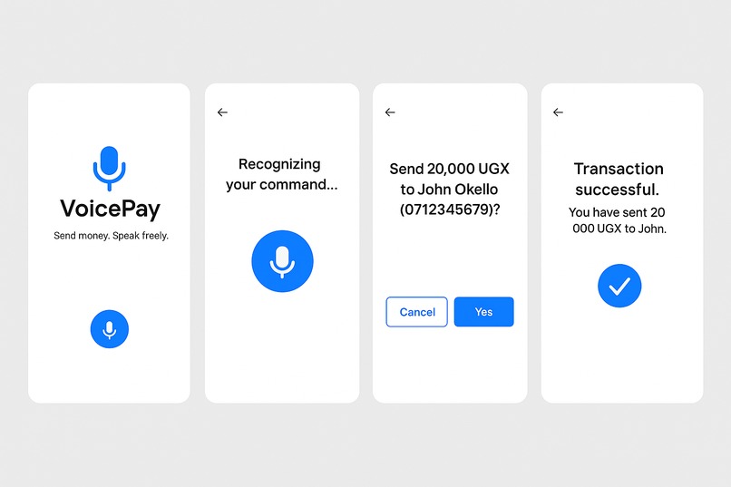 VoicePay – screenshot 1