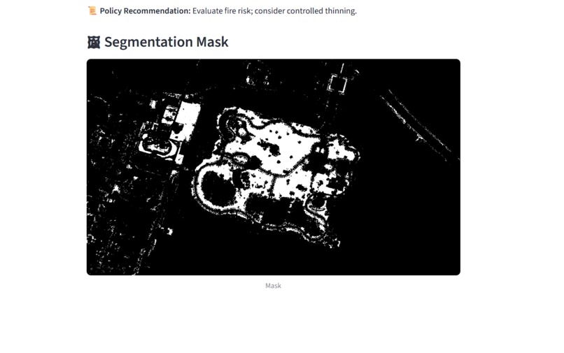 ForestVision: AI-Powered Vegetation Analysis Pipeline – screenshot 1