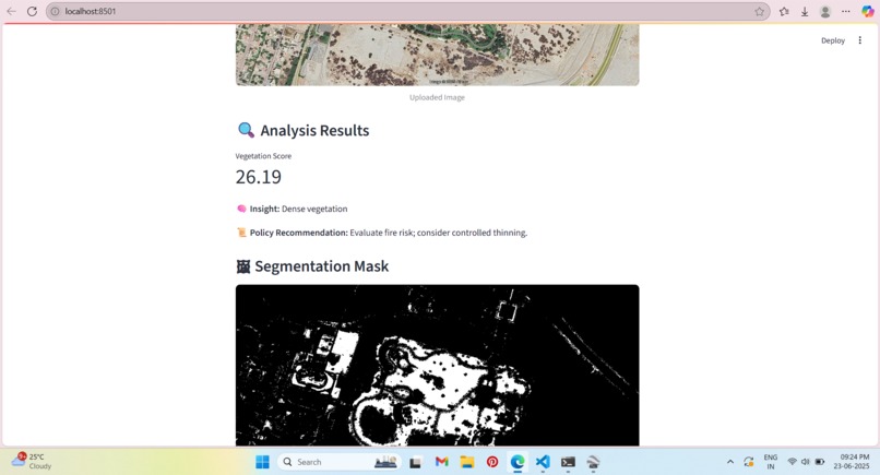 ForestVision: AI-Powered Vegetation Analysis Pipeline – screenshot 2